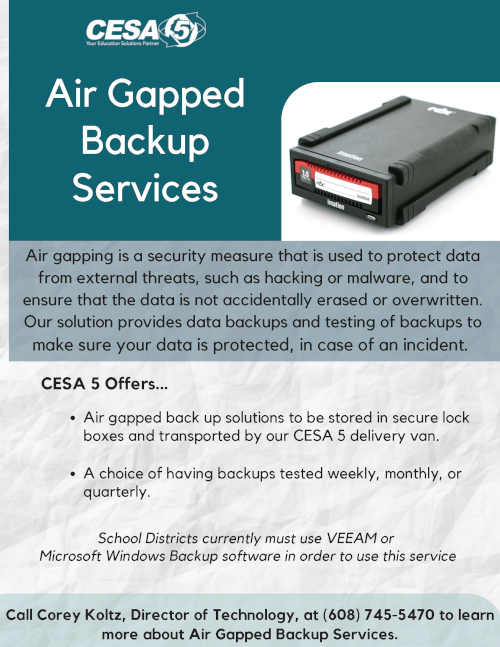 Air Gapped Backup Services