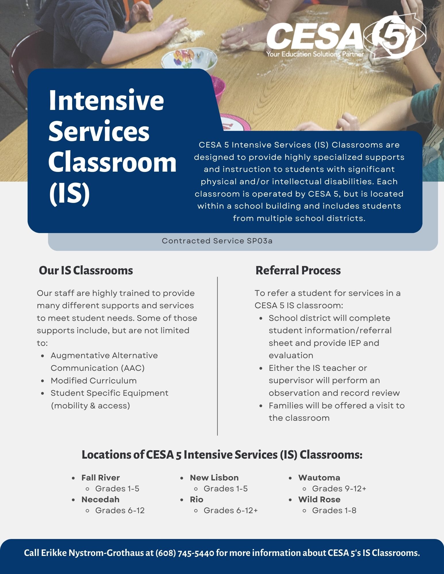 SP03a Intensive Services Classroom