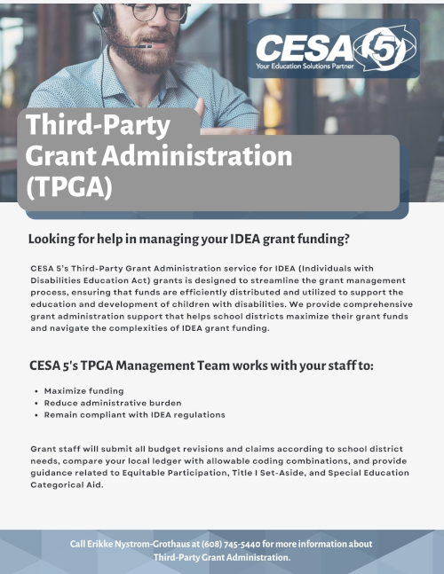 Third Party Grant Administration TPGA